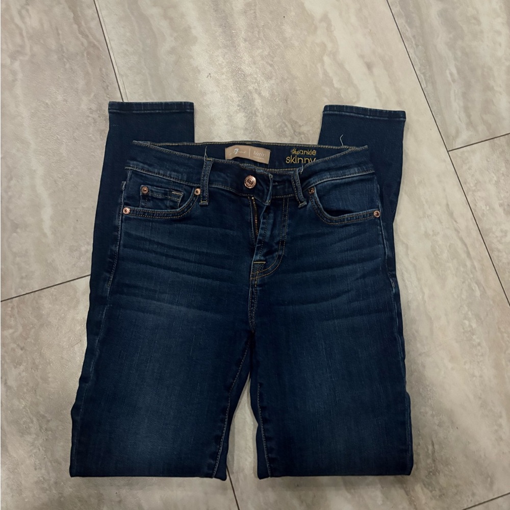 7 for all mankind super soft Blair skinny jeans LIKE NEW